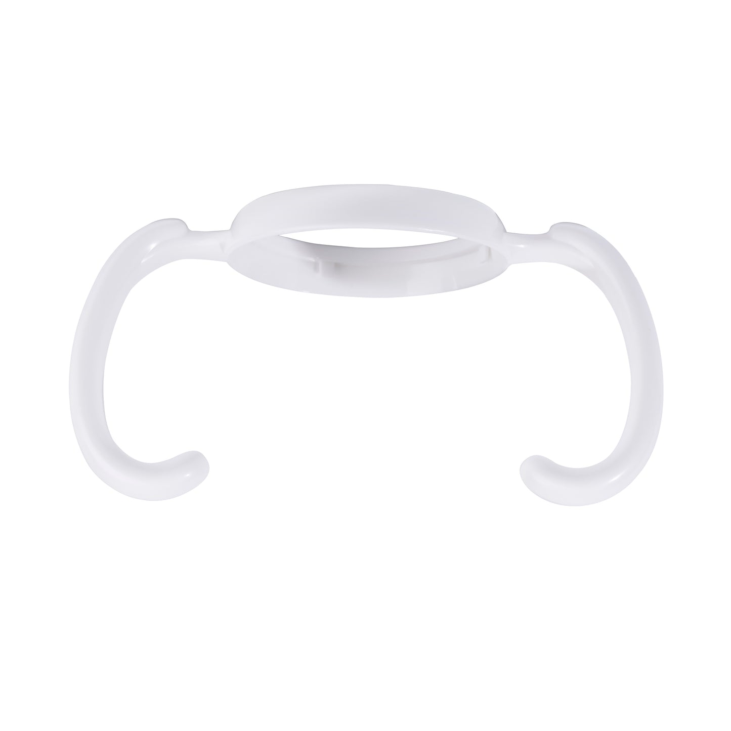 Makana wide neck baby bottle handle made of safe PP material for infant self feeding.