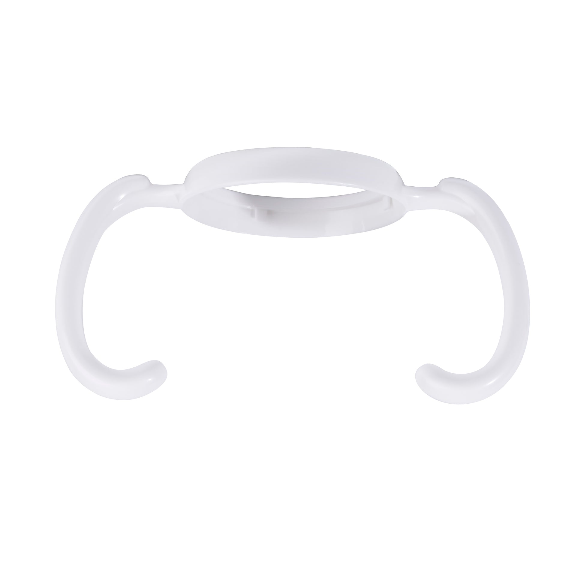 Makana wide neck baby bottle handle made of safe PP material for infant self feeding.