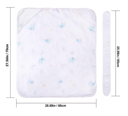 Baby Swaddle (Soft Bamboo Muslin Wrap)